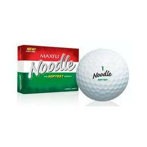  Maxfli Noodle Rotini Golf Ball   Dozen (1 Dozen) Sports 