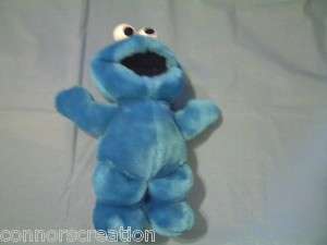 TYCO SESAME STREET TICKLE ME COOKIE MONSTER PLUSH TOY  