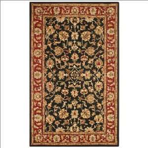   Rizzy Rugs Volare VO 821 Black and Rust Traditional Rug Home