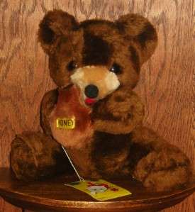 Vintage Made in America Jerry Pets Teddy Bear Hang Tag  