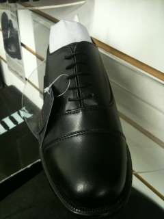 CADET SHOE Brand New Black Leather Army Military QKpost  