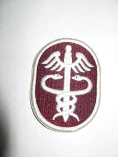 NEW US ARMY HEALTH & SERVICES MEDICAL COMMAND PATCH  