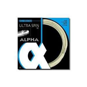  Alpha ULTRA SPIN Tennis String Set