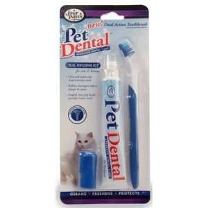  Pet Dental Oral Hygiene Kit for Cats and Kittens Pet 