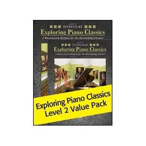  Exploring Piano Classics Level 2 Value Pack Packet Sports 