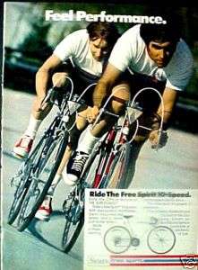   Speed Mens Racing Free Spirit Bicycle Feel Performance Bike AD  