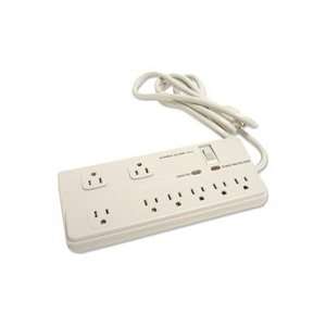     Premium Surge Protectors, 1680 Joules, Light Gray Electronics