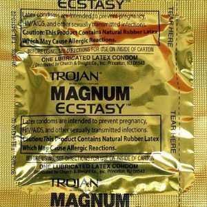   Trojan Magnum Ecstacy Condom Of The Month Club: Health & Personal Care