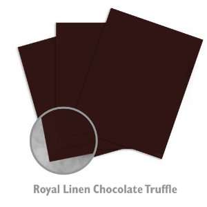  Royal Linen Chocolate Truffle Paper   100/Carton Office 