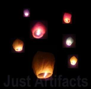 Diamond Red Flying Sky (Floating) Lantern Just Artifacts Brand  