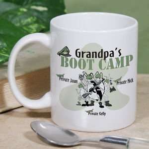  Boot Camp Personalized Coffee Mug: Home & Kitchen