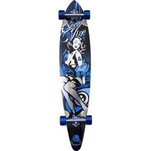  Sector 9 Goddess Blue Longboard   9.38x46 Sports 