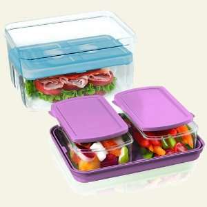  Fit & Fresh On the Go Lunch Container Set