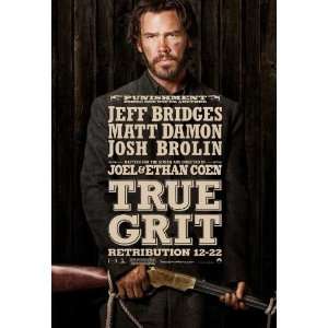  True Grit Movie Poster (11 x 17 Inches   28cm x 44cm) (2010 