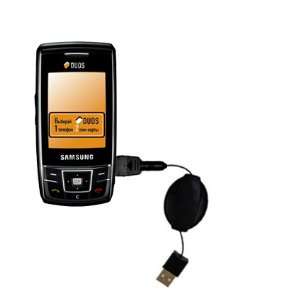  Retractable USB Cable for the Samsung SGH D880 DUOS with 