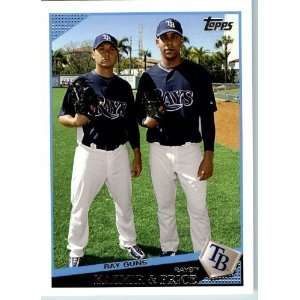 2009 Topps Baseball # 321 Scott Kazmir / David Price Tampa Bay Rays 