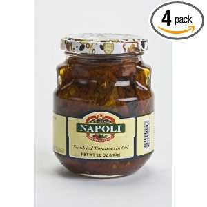 Napoli Sun Dried Tomatoes 10oz (Pack of 4)  Grocery 