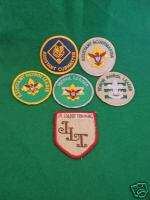 BOY SCOUT  TROOP LEADERSHIP PATCHES  SCOUTMASTER ETC.  