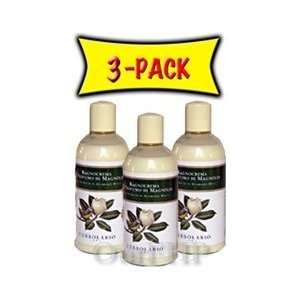  LErbolario Magnolia Bath Foam   3 PACK: Health & Personal 