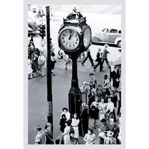  Vintage Art Reading Terminal Clock, Philadelphia, PA 