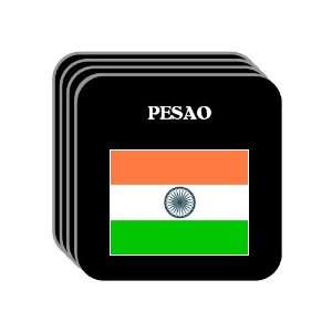  India   PESAO Set of 4 Mini Mousepad Coasters 