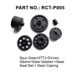  Spur Gear47T+Driven Gears+Gear Gasket +Gear Seal Set+Gear 