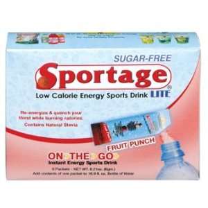 Sportage Lite Fruit Punch  Sugar Free Energy Sports Drink  