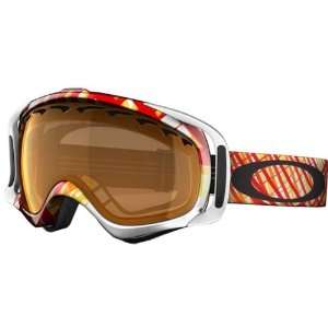  Oakley Crowbar Spirograph Orange Adult Asian Fit Snow 