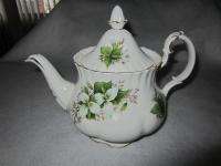 Royal Albert Trillium Teapot Made In England Large Size  