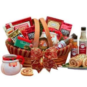 The Holiday Barista Gourmet Coffee Gift Basket:  Grocery 