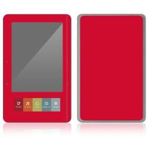   Nook E Book Decal Vinyl Skin   Simply Red 