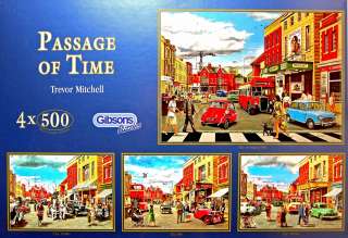 PASSAGE OF TIME by TREVOR MITCHELL 4x500 GIBSONS NOSTALGIA JIGSAW 