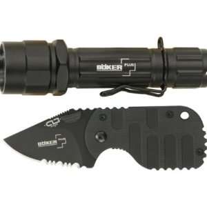  Boker Plus Knives P100 Subcom/Flashlight Combo