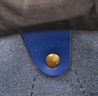 Authentic Louis Vuitton Speedy 25 City Hand Bag Blue Epi Leather E849 