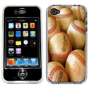  Baseball Baseballs Handmade iPhone 4 4S Full Hard Plastic 