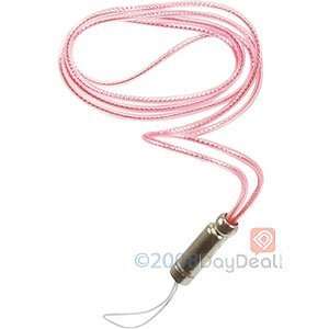  Pink Rope Neck Strap Lanyard: Cell Phones & Accessories