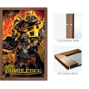  Bronze Framed Transformers 3 Bumblebee Poster Autobots 