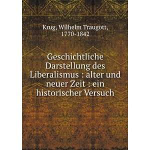   Versuch Wilhelm Traugott, 1770 1842 Krug  Books