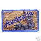 Australia Travel Luggage Tag Embroidered Iron On Patch