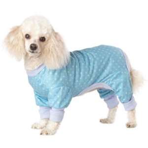  Pet Threads Jersey Blue Dot Pajamas for Dogs: Pet Supplies