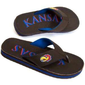  Kansas Jayhawks Canvas Flip Flops