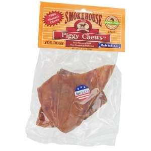  Smokehouse Pig Ears Dog Treats 2 Pack: Pet Supplies