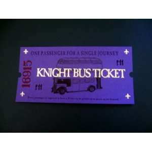  Harry Potter Inspired Knight Bus Ticket: Toys & Games