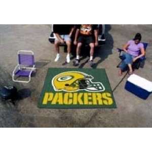  NFL GREEN BAY PACKERS TAILGATE MAT / AREA RUG: Sports 