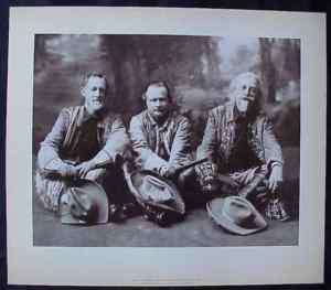 Buffalo Bill Cody Buffalo Bill Jones Pawnee Bill Photo  