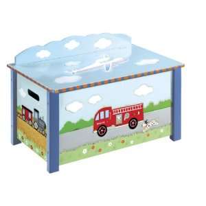 GuideCraft Transportation Collection Toy Box  Kitchen 