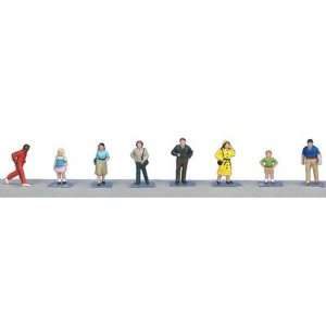    SceneMaster HO Scale Figure Sets   Townspeople: Toys & Games