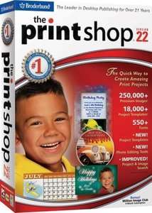The Print Shop 22 Standard [OLD VERSION] [CD ROM] 705381106906  