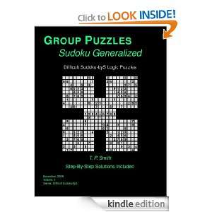   Sudoku by5 Logic Puzzles, Vol 1 T. P. Smith  Kindle Store