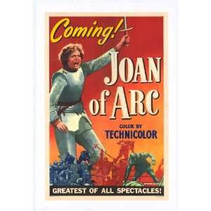  Joan of Arc Movie Poster (27 x 40 Inches   69cm x 102cm 